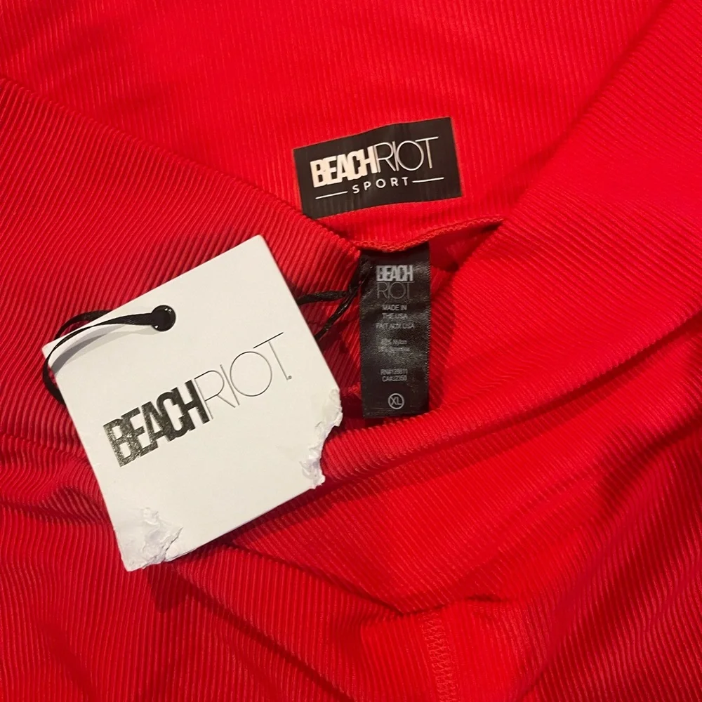 NWT BEACH RIOT Ribbed LEGGINGS - Picture 3 of 4